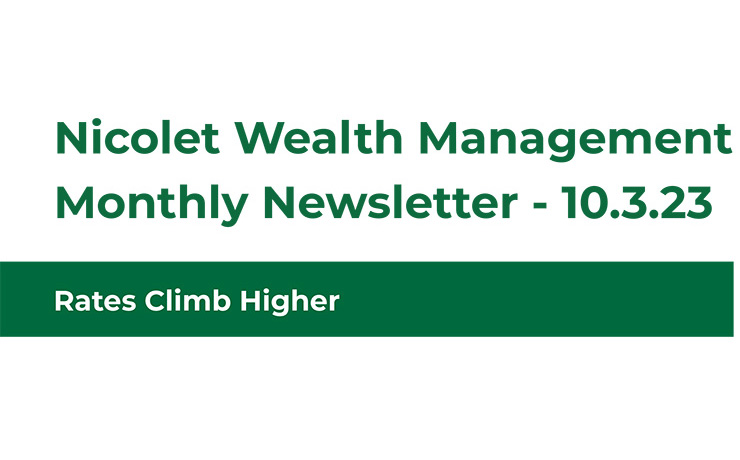 Wealth Management Monthly Newsletter October 23 blog