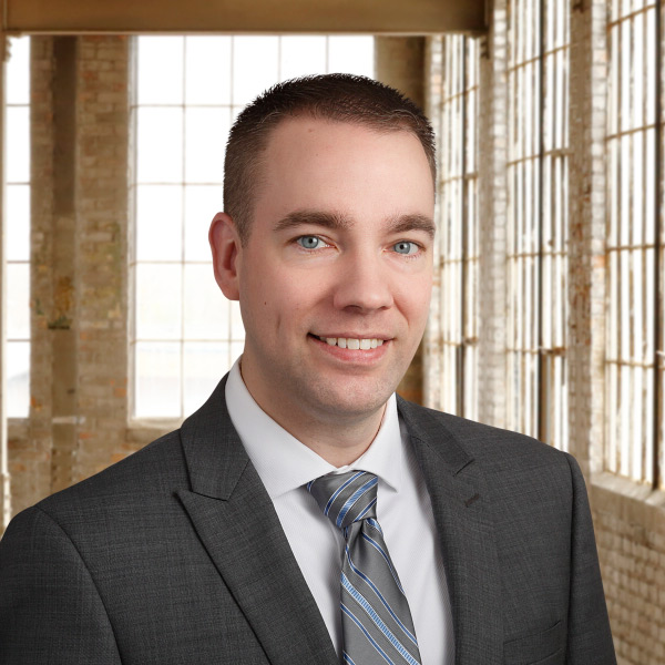 Headshot of Corey Sherf, Financial Advisor at Nicolet Bank.