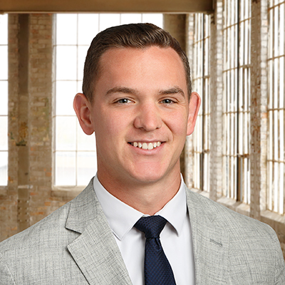 Headshot of Jacob (JT) Crosby, Financial Advisor at Nicolet Bank.