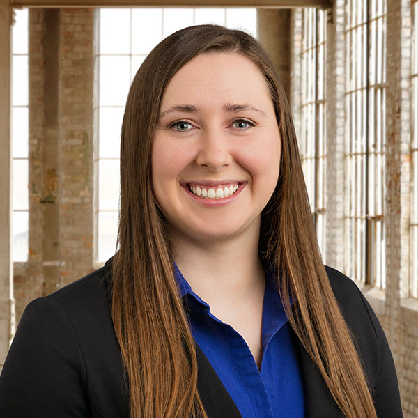 Headshot of Jordyn Herzog, a financial advisor at Nicolet Bank.