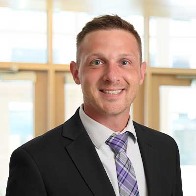 Headshot of Jeremy Bloomfield, a financial advisor at Nicolet Bank.