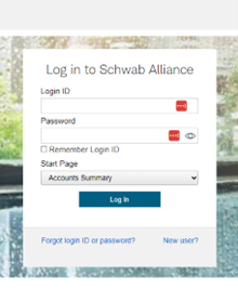 Schwab Alliance login